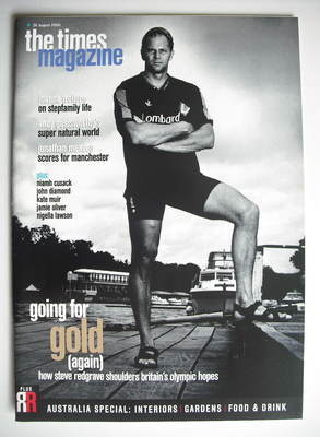 <!--2000-08-26-->The Times magazine - Steve Redgrave cover (26 August 2000)