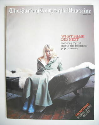 The Sunday Telegraph magazine - Billie Piper cover (8 February 2004)