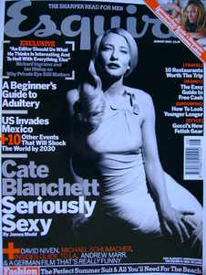 Esquire magazine - Cate Blanchett cover (August 2003)