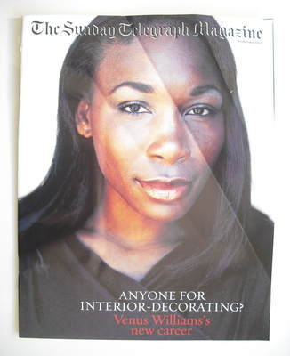 The Sunday Telegraph magazine - Venus Williams cover (9 February 2003)