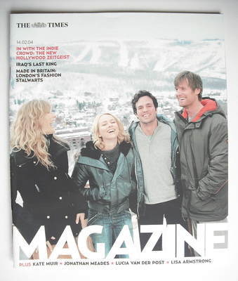 The Times magazine - In With The Indie Crowd cover (14 February 2004)