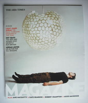 The Times magazine - Light Years Ahead cover (21 February 2004)