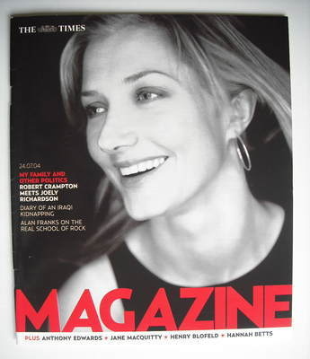 <!--2004-07-24-->The Times magazine - Joely Richardson cover (24 July 2004)