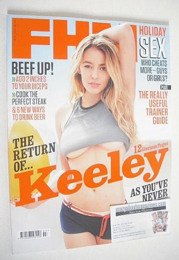 FHM magazine - Keeley Hazell cover (July 2012)