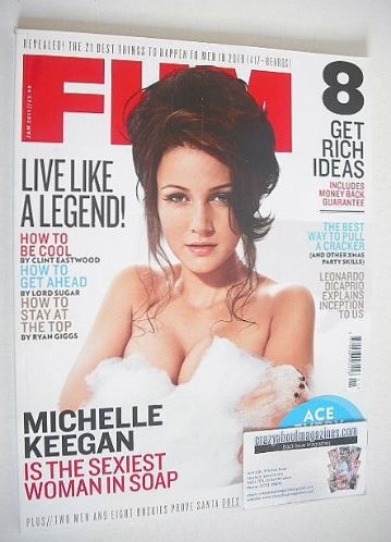 FHM magazine - Michelle Keegan cover (January 2011)