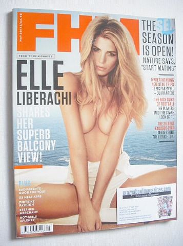 FHM magazine - Elle Liberachi cover (May 2011)