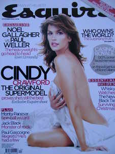 Esquire magazine - Cindy Crawford cover (December 2006)