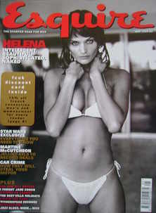Esquire magazine - Helena Christensen cover (May 1999)
