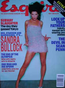 Esquire magazine - Sandra Bullock cover (May 1996)