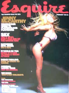 Esquire magazine - Jenny McCarthy cover (February 1999)