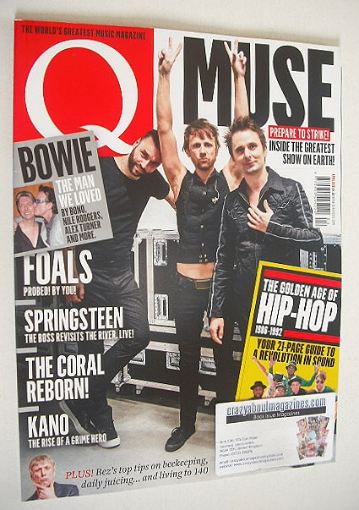 Q magazine - Muse cover (April 2016)