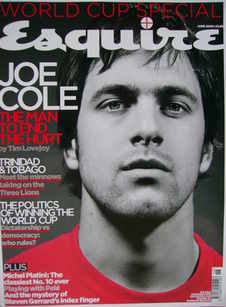 Esquire magazine - Joe Cole cover (June 2006)