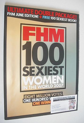 FHM magazine and 100 Sexiest Women supplement (June 2007)