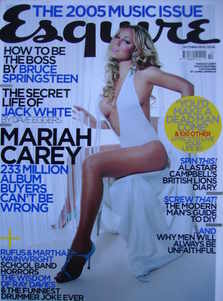 Esquire magazine - Mariah Carey cover (October 2005)