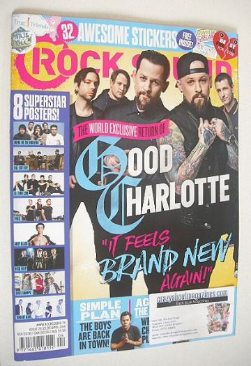 Rock Sound magazine - Good Charlotte cover (April 2016)