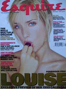 Esquire magazine - Louise Redknapp cover (October 1998)