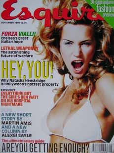 <!--1996-09-->Esquire magazine - Natasha Henstridge cover (September 1996)