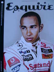 Esquire magazine - Lewis Hamilton cover (December 2008 - Subscriber's Issue)