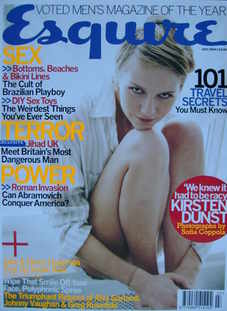 <!--2004-07-->Esquire magazine - Kirsten Dunst cover (July 2004)