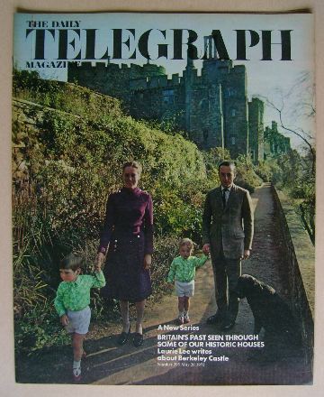 The Daily Telegraph magazine - Historic Houses cover (26 May 1972)