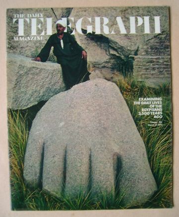 The Daily Telegraph magazine - Egyptians cover (10 March 1972)