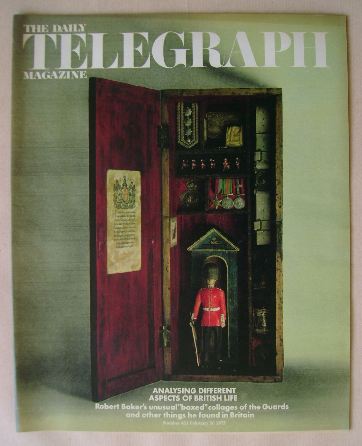 The Daily Telegraph magazine - Aspects Of British Life cover (16 February 1973)