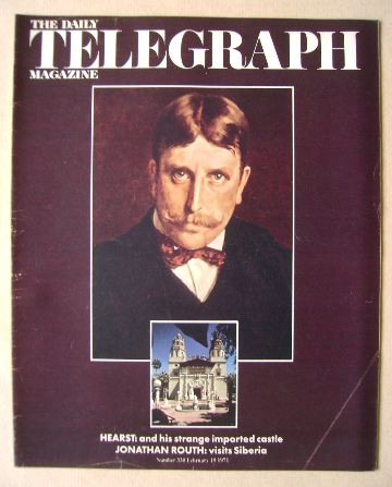 The Daily Telegraph magazine - Shrine For Citizen Hearst cover (19 February 1971)