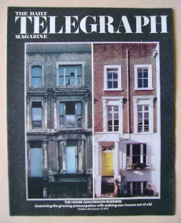 The Daily Telegraph magazine - House Conversion cover (12 January 1973)