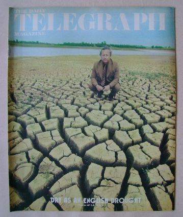 The Daily Telegraph magazine - Geoff Bowyer at Pitsford Reservoir cover (30 July 1976)
