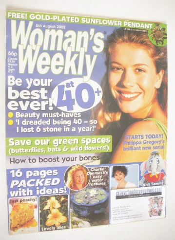 Woman's Weekly magazine (6 August 2002)