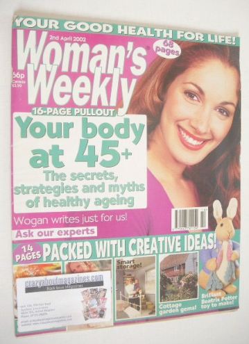 <!--2002-04-02-->Woman's Weekly magazine (2 April 2002 - British Edition)