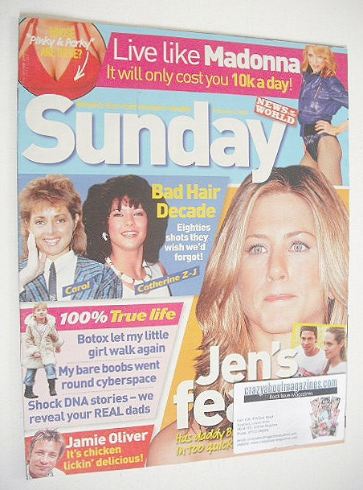 Sunday magazine - 5 February 2006 - Jennifer Aniston cover