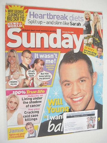 Sunday magazine - 29 January 2006 - Will Young cover