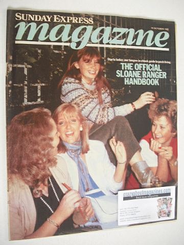 <!--1982-10-10-->Sunday Express magazine - 10 October 1982 - Sloane Rangers