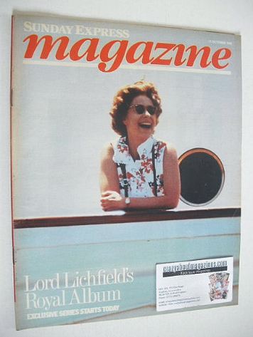 Sunday Express magazine - 17 October 1982 - Queen Elizabeth II cover