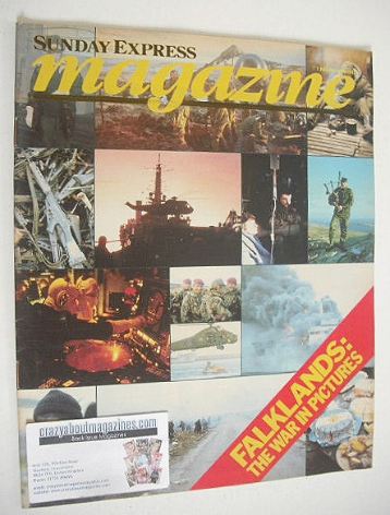 <!--1982-11-07-->Sunday Express magazine - 7 November 1982 - Falklands War 