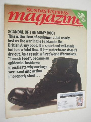 <!--1983-03-13-->Sunday Express magazine - 13 March 1983 - Scandal Of The A