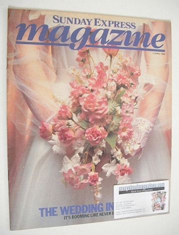 <!--1983-04-03-->Sunday Express magazine - 3 April 1983 - The Wedding Indus