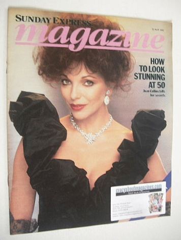 Sunday Express magazine - 22 May 1983 - Joan Collins cover