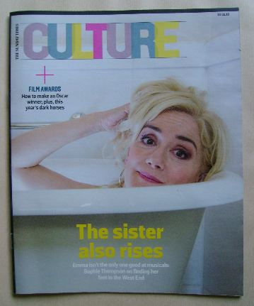 Culture magazine - Sophie Thompson cover (10 January 2016)