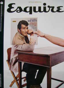 <!--2008-09-->Esquire magazine - Dean Martin cover (September 2008 - Subscr