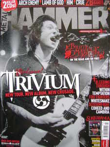 <!--2006-03-->Metal Hammer magazine - Trivium cover (March 2006)