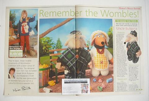 The Wombles toy knitting patterns (designed by Alan Dart)