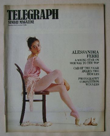 The Sunday Telegraph magazine - Alessandra Ferri cover (9 December 1984)