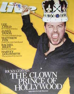 Live magazine - Ricky Gervais cover (31 January 2010)