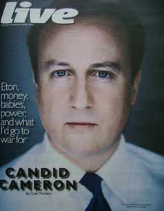 Live magazine - David Cameron cover (4 April 2010)