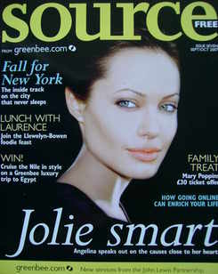Source magazine - Angelina Jolie cover (September/October 2007)