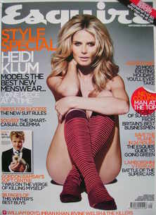 Esquire magazine - Heidi Klum cover (September 2006)