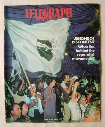 The Sunday Telegraph magazine - Legions Of Discontent cover (11 June 1978)
