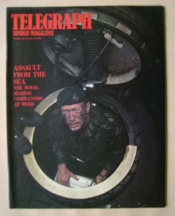 The Sunday Telegraph magazine - Commandos At Work cover (20 October 1985)
